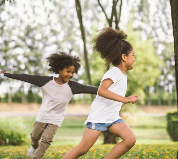 Children playing